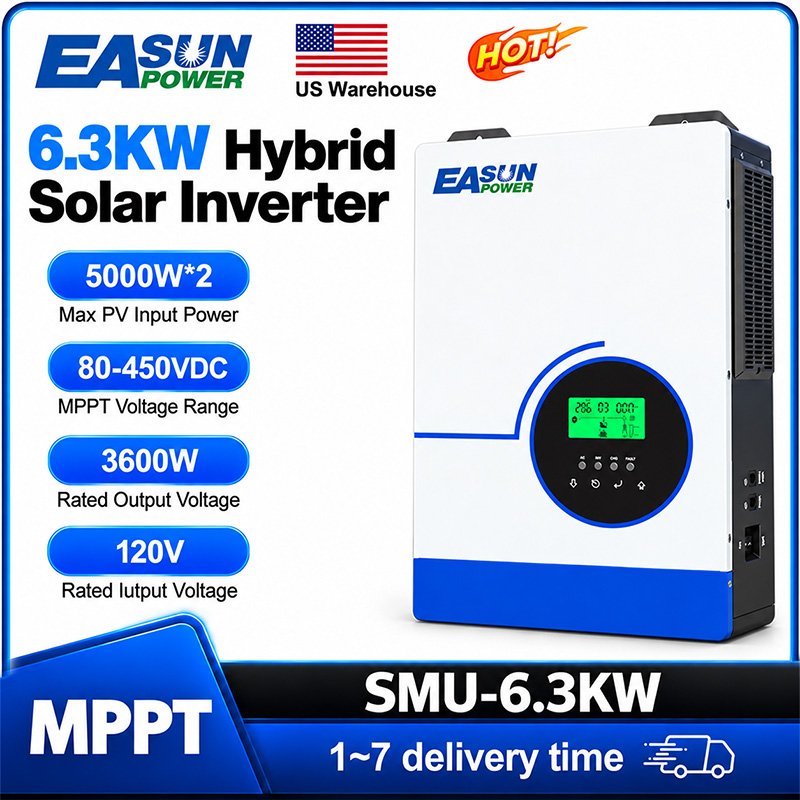 Grid Tie Inverter Limiter 2000W - EASUN POWER 6300W Hibrit Güneş Enerjisi