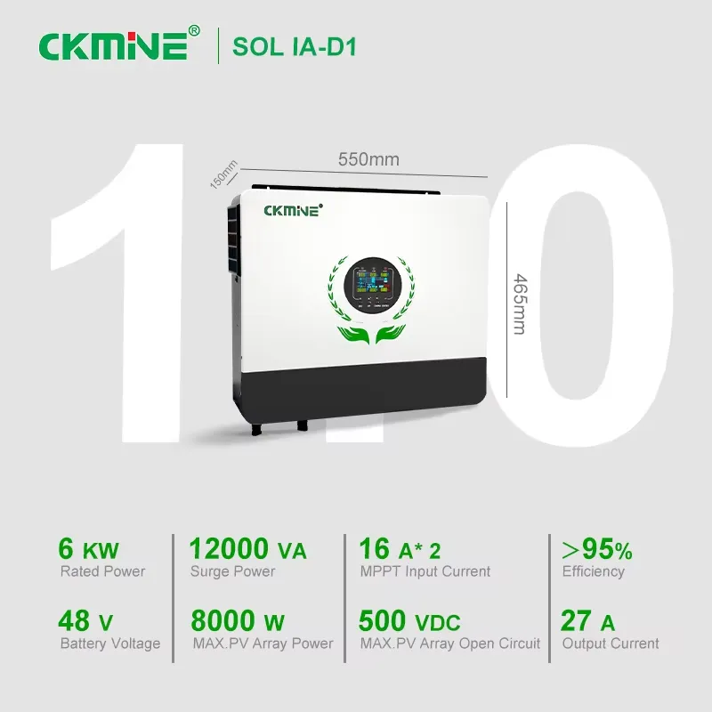 Sıcak Fırsat Toptan Çift MPPT  - Off Grid Solar Inverter 48V 6000W incelemesi ve fiyatı