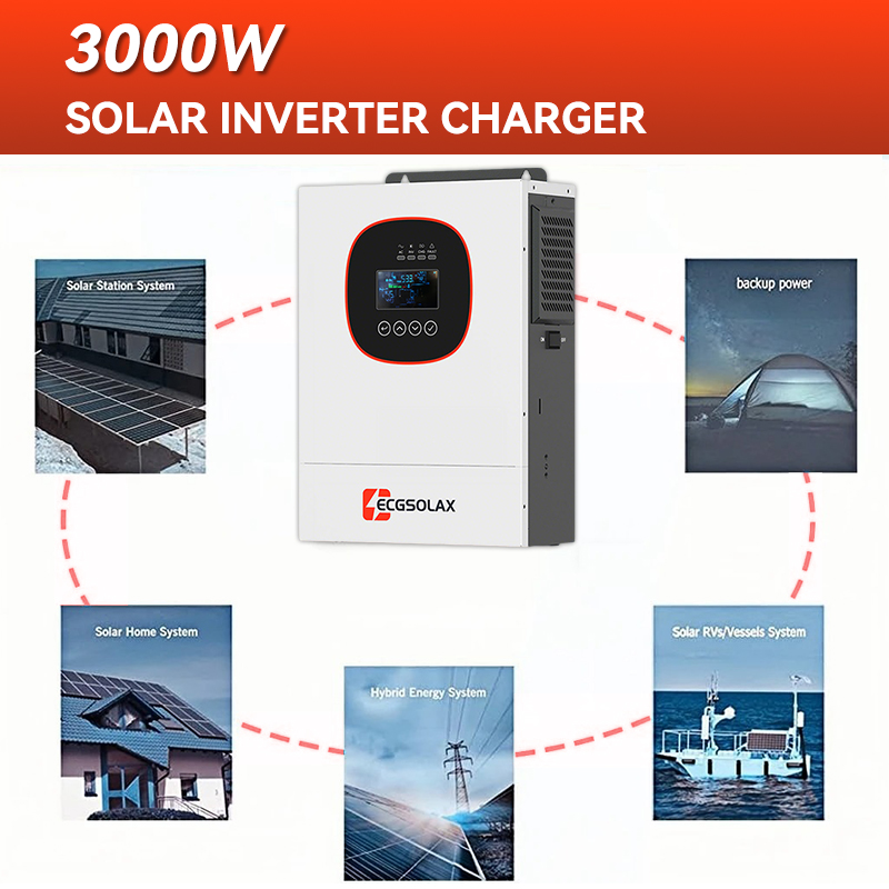 ECGSOLAX 2000W 12V MPPT Hibrit - Grid Tie Inverter Limiter 2000W incelemesi ve fiyatı