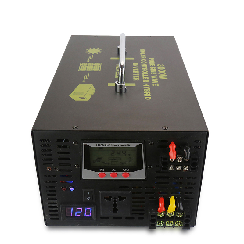 Saf Sinüs Hibrit Güneş Enerjis - Inverter Pure Sine Wave 60Hz 120V 3000W incelemesi ve fiyatı