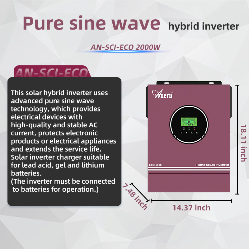 Anern 3200W 2000W Şebekeden Ba - Grid Tie Inverter Limiter 2000W incelemesi ve fiyatı